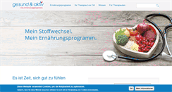 Desktop Screenshot of gesund-aktiv.com